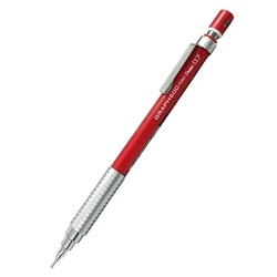 PENTEL GRAPH GEAR 600 MECHANICAL DRAUGHTING PENCIL - 0.7 MM - RED BODY